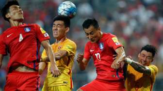 Korsel Tumbangkan Cina 3-2