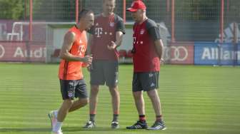 Remehkan Guardiola, Ribery Kasih Jempol buat Ancelotti