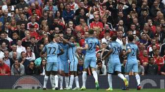 City Sukses Menangi Derby Manchester Awal Musim Ini