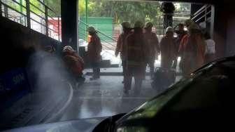 Gudang SPBU Abdul Muis Terbakar