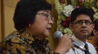 Menteri Siti Nurbaya Sambangi KPK