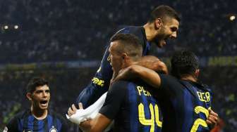 Sepuluh Pemain Inter Hantam Juventus