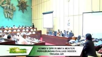 VIDEO: DPR Minta Menhub Evaluasi Insiden Trigana Air