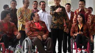 Jokowi Terima Atlet Paralimpiade