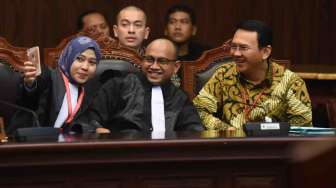 Ahok Hadiri Sidang Uji Kampanye Pilkada