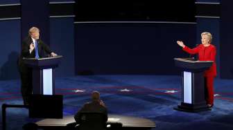 Debat Calon Presiden AS, Clinton-Trump Saling Interupsi