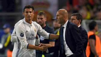 Zidane Merasa Senang Ronaldo Kesal, Kenapa?