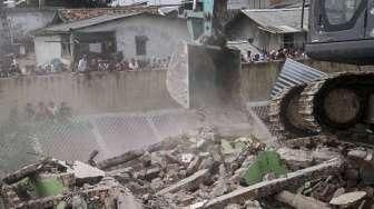 Ratusan Rumah di Bukit Duri Digusur