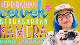 VIDEO: Mengintip Kepribadian Cewek dari Kamera yang Dipakai