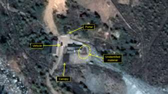 Aktivitas Uji Coba Nuklir di Korea Utara dari Foto Satelit