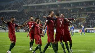 Ada Ronaldo, Portugal Pesta Gol ke Gawang Andorra