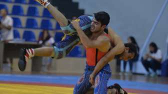 Pegulat Indonesia Juara Dunia Gulat Tradisional Iran
