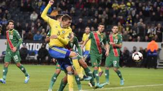 Swedia Tumbangkan Bulgaria Tiga Gol Tanpa Balas