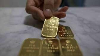 Harga Emas Antam Jelang Akhir Pekan Ini Masih di Rp 972.000/Gram