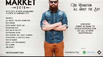 Boys Market Digelar di Kota Kasablanka dan Gandaria City