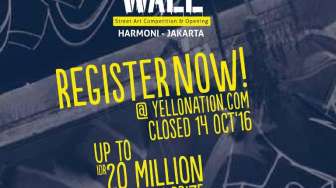 YELLO Hotel Harmoni Gelar Kompetisi Street Art "OFF DA WALL"