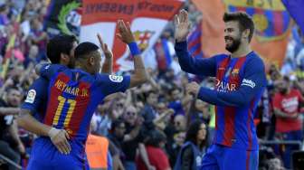 Barcelona, Real Madrid dan Atletico Berpesta di Jornada 8