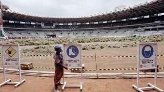 Stadion GBK Mulai Bebenah