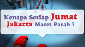 Kenapa Tiap Jumat Jakarta Macet Parah? Ini Jawabannya