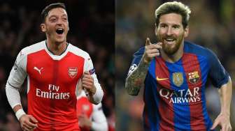 Messi-Ozil, 'Magnet' Liga Champions Pekan Ini