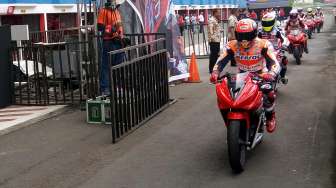 Tips Mengerem dalam Balap Motor Dunia ala Marc Marquez