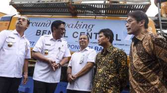 Groundbreaking Pasar Bendungan Hilir