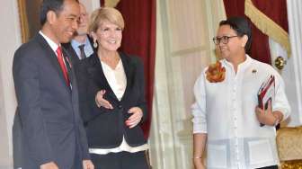 Jokowi Terima Kunjungan Menlu Julie Bishop