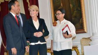 Jokowi Terima Kunjungan Menlu Julie Bishop