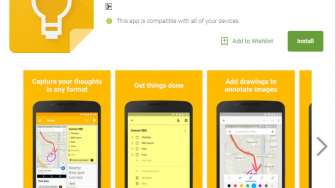 Ini Fitur-fitur yang Ada di Google Keep