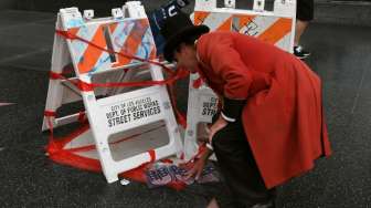 Perusak Bintang "Hollywood Walk of Fame" Milik Trump Ditangkap