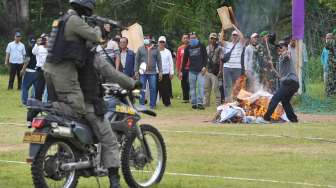 Latihan Pengamanan Sidang Interpol