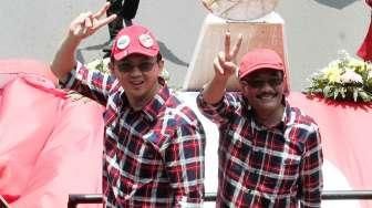 Pawai Kampanye Damai Pilkada DKI Jakarta 2017