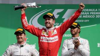 'Curi' Podium Verstappen, Podium Vettel Malah 'Dicuri' Lagi Ricciardo