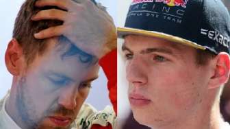 Vettel Mengumpat, Verstappen: Suruh Dia Sekolah Lagi