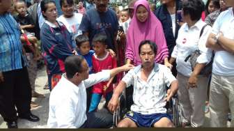 Banyak Poster Agus SBY, Anies Pertama Kali Blusukan ke Papanggo