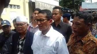 Ahok Diusir, Sandi: Tak Suka, Jangan Mencaci, Cukup Jangan Pilih