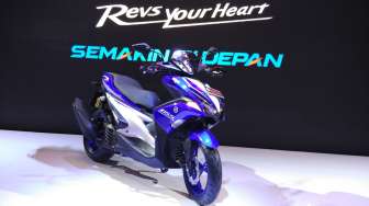 Aerox 155, Jadi Bintang Yamaha di IMOS 2016