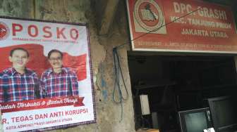 Di Depan Posko Ahok-Djarot, Sandiaga: Piih Nomor Tiga