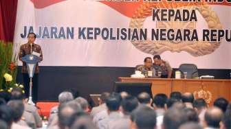 Jokowi Beri Arahan ke Jajaran Polri