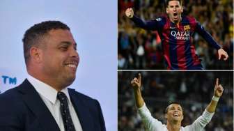 Tepikan Messi, Ronaldo Pilih Ronaldo