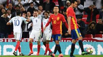 Gagal Fokus, Inggris Gagal Pecundangi Spanyol di Wembley