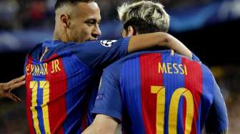 Cetak Gol Indah, Messi dan Neymar Perebutkan Puskas Award