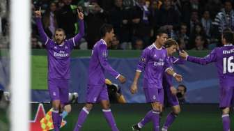 Tumbangkan Sporting, Madrid Melaju ke Fase Gugur