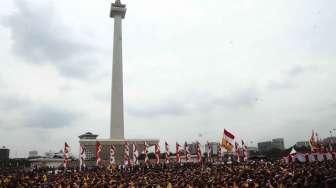 Slank Konser di Apel Nusantara Bersatu