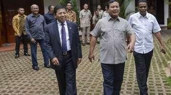 Setya Novanto Sambangi Kediaman Prabowo