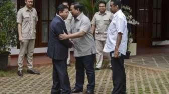 Setya Novanto Sambangi Kediaman Prabowo