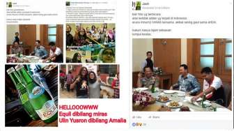 Cara Bedakan Air Mineral dan Miras di Media Sosial
