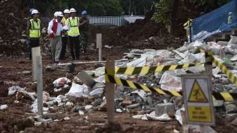 Jokowi Tinjau Renovasi GBK