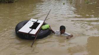 Banjir Luapan Sungai Bengawan Solo