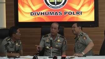 Kadiv Humas Mabes Polri Irjen (Pol) Boy Rafli Amar memberikan keterangan terkait dugaan upaya makar pada agenda 